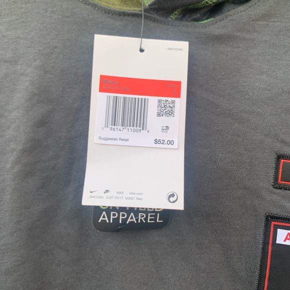 Alabama Crimson Tide Hoodie Tee Nike Salute To Service Men’s Size Large NWT - Picture 7 of 9